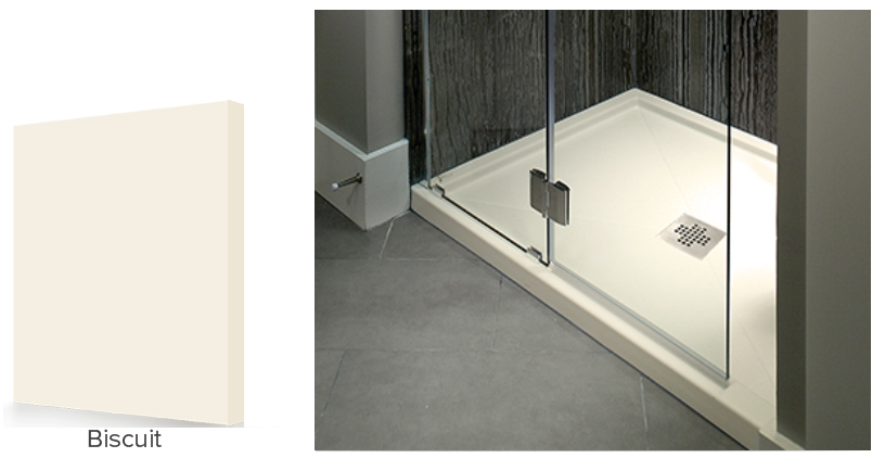 MTI Solutions Shower Base Colors – Showerbase Color Designer Biscuit