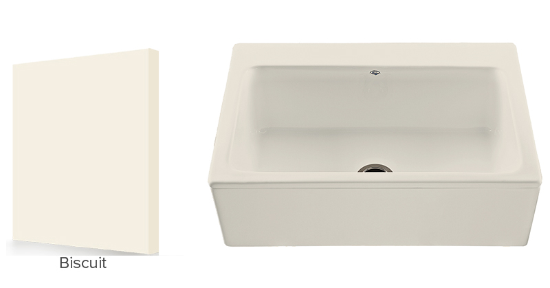Reliance® Collection Sink Colors – Sink Color Basics Biscuit