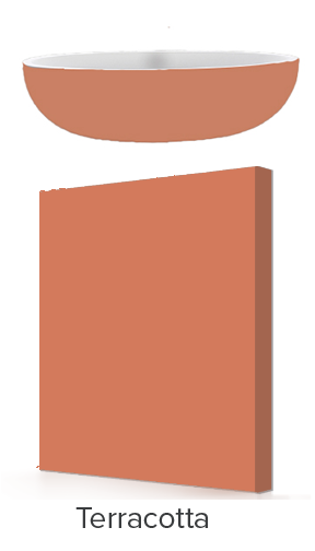MTI Collection Sink Colors – Sink Color Terracotta