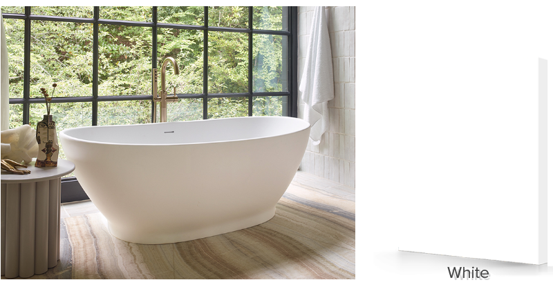 Tub Color Boutique White