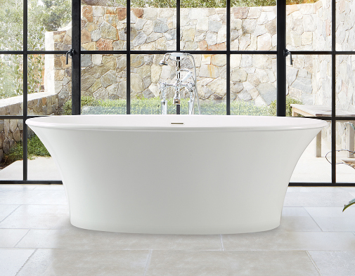 Acquabella Tub Colors – Tub Color Mineral White