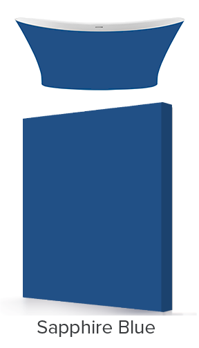 Tub Color Sapphire Blue