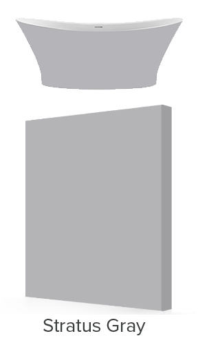 Tub Color Stratus Gray