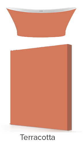Tub Color Terracotta