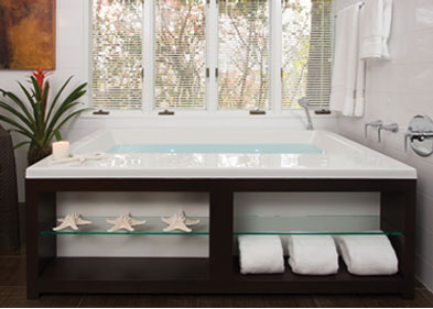 MTI Solutions Acrylic Tub Options – Tub Options Designer Surround
