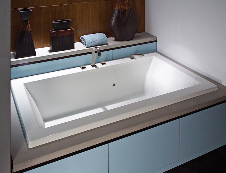 Andrea® 14 104 drop-in soaking, air bath & whirlpool tub