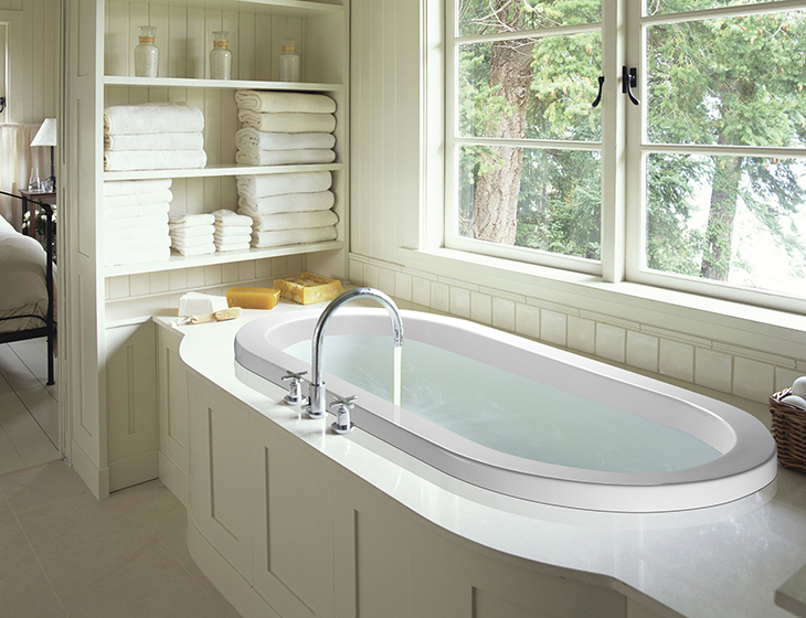 New Yorker 5 111 drop-in soaking, air bath & whirlpool tub