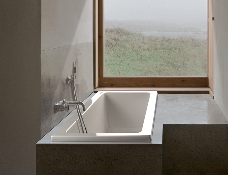 Andrea® 23 209 drop-in soaking, air bath & whirlpool tub