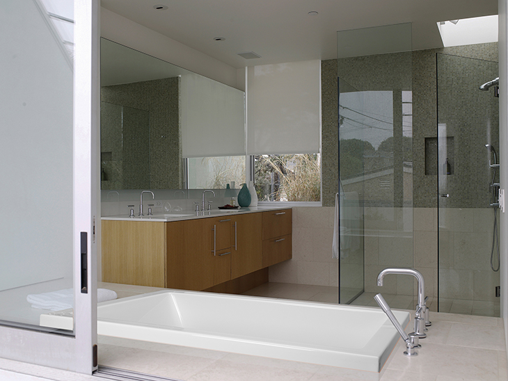 Andrea® 25 212 drop-in soaking & air bath tub