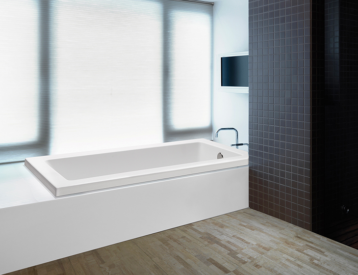 Andrea® 26 226 drop-in soaking, air bath & whirlpool tub