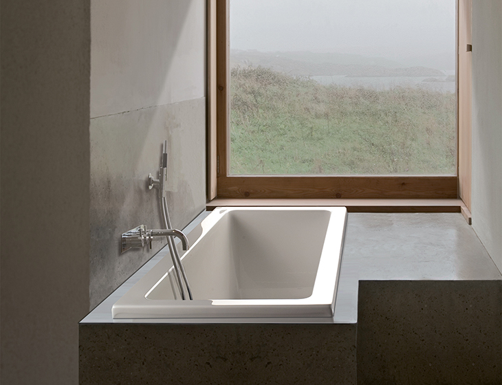 Andrea® 4 94 drop-in soaking, air bath & whirlpool tub