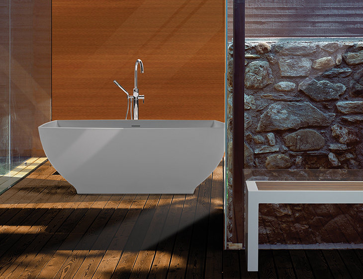 Adrian Soaking Tub Front