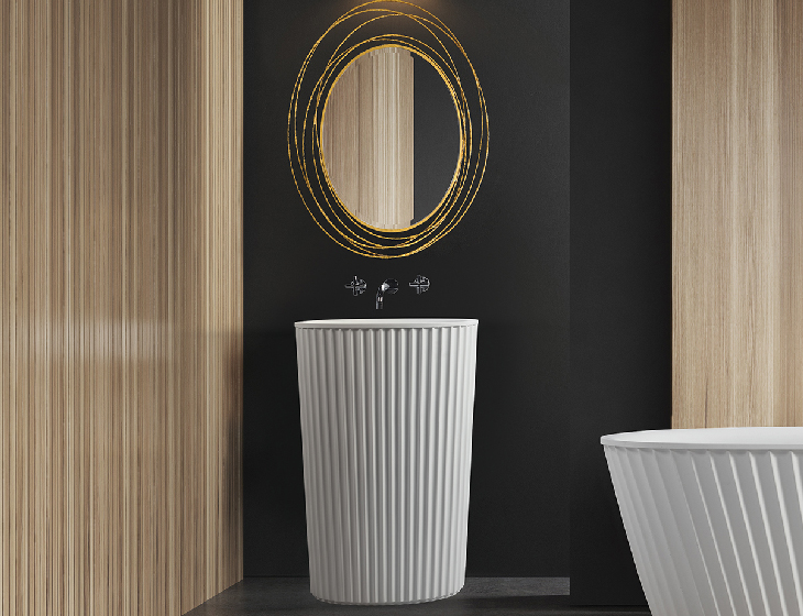 Bowie CVP-825 pedestal bathroom sink – Cvp 825 1