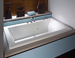 Andrea&reg; 14 104 drop-in soaking, air bath & whirlpool tub