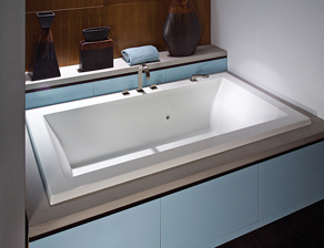 Andrea&reg; 16 106 drop-in soaking, air bath & whirlpool tub