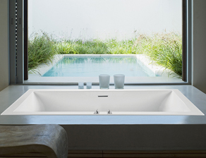 Andrea&reg; 18 108 drop-in soaking, air bath & whirlpool tub