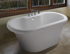 Melinda 8 191 freestanding soaking & air bath tub