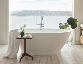 Alissa 236 freestanding soaking & air bath tub
