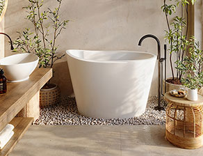 Emi 280 freestanding soaking tub – 280 Emi Soaking Tub P