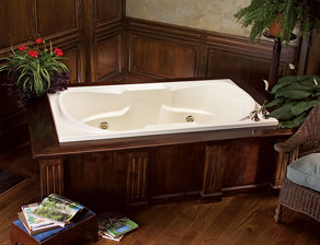 Tranquility 1 32 drop-in soaking, air bath & whirlpool tub