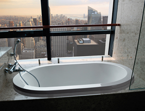 New Yorker 2 56 drop-in soaking, air bath & whirlpool tub