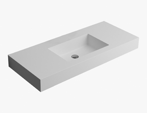 Zermatt 90 661 wall-mount bathroom sink – 661 Zermatt1 S