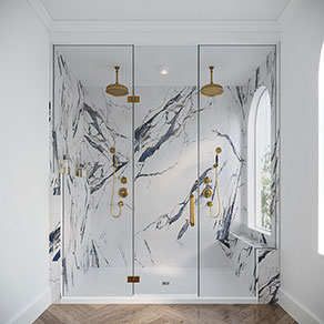 Delgada White Updated Drain