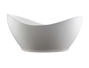 Juliet Sculpture Stone Freestanding Tub Side View