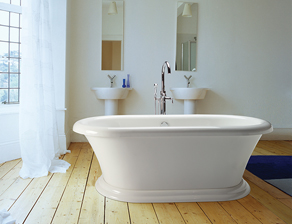 Melinda 1 Freestanding Bathtub With Tub Filler