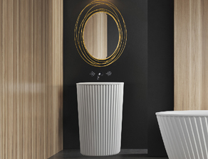 Bowie CVP-825 pedestal bathroom sink – Cvp 825 1