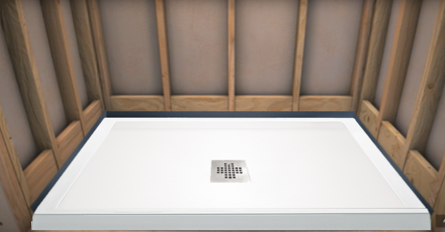 MTI Shower Bases Solid Surface – Install