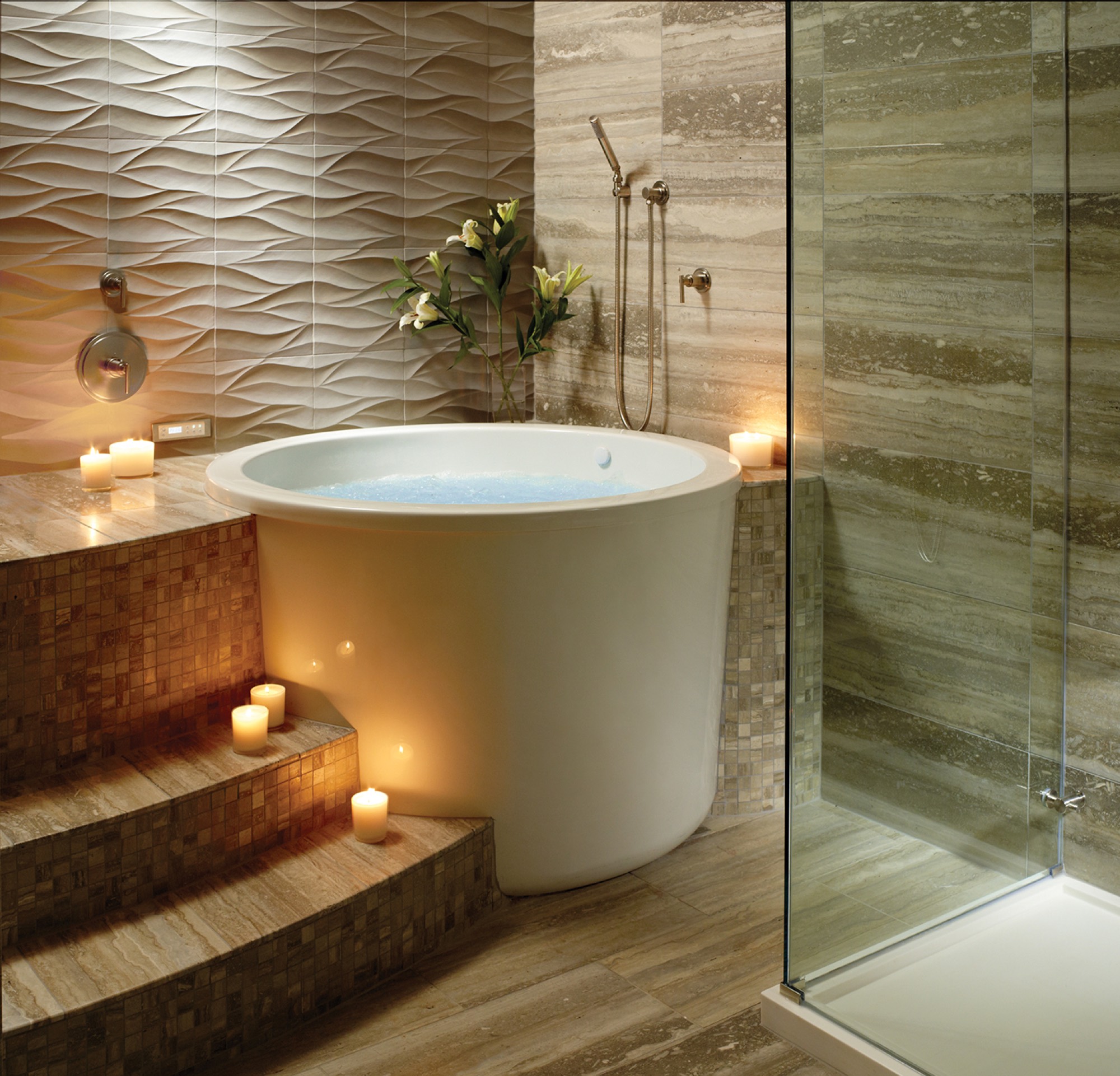 Whirlpool — water jet massaging bath water