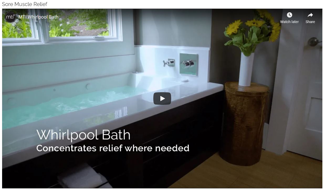 Whirlpool Bath Video
